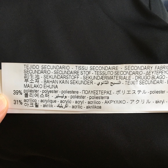 Zara Multi-color Contrasting Faux Fur Jacket Coat - Picture 15 of 15